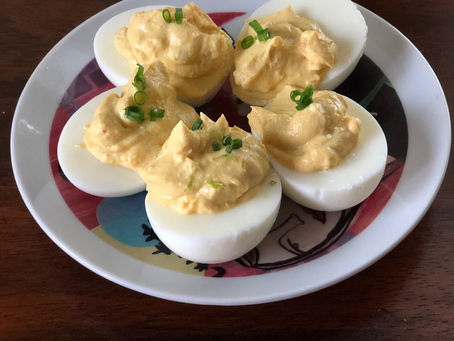Avocado Deviled Eggs