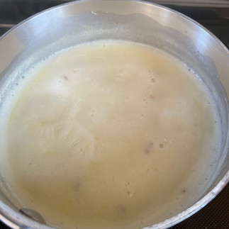 Sunday morning Egg Cups - white sauce