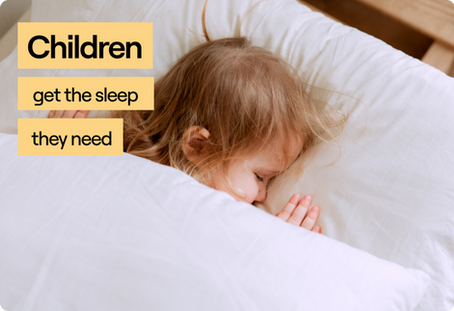 How to help your child get the sleep they need
