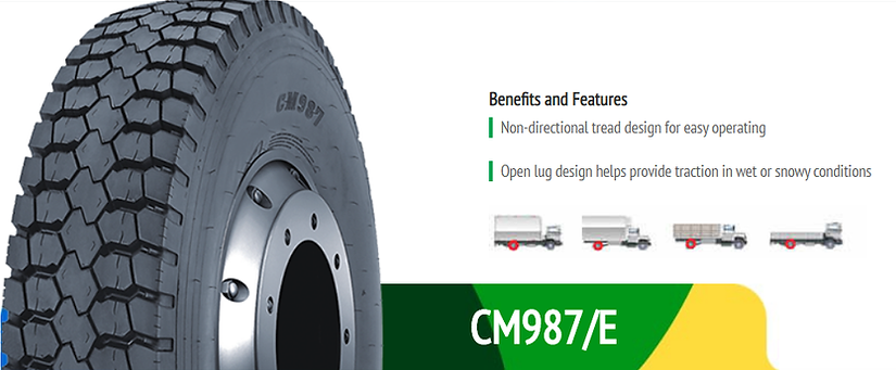 CM987E Goodride Buses and Truck Tyres