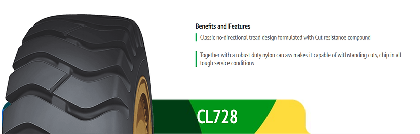 CL728 Goodride OTR Tyres by Greenland Genral Trading FZE