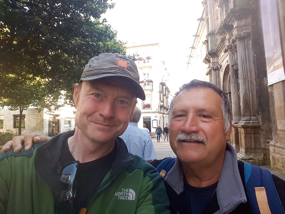 Santiago de Compostela - we made it!