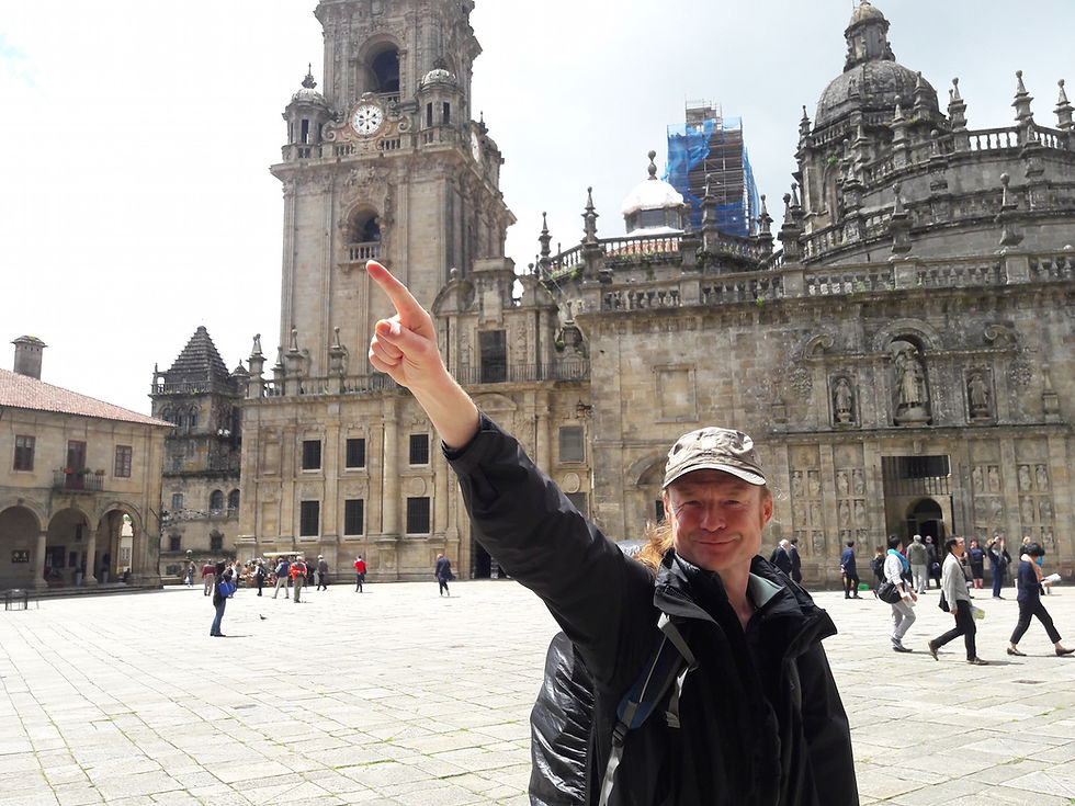 Santiago de Compostela - I did it!