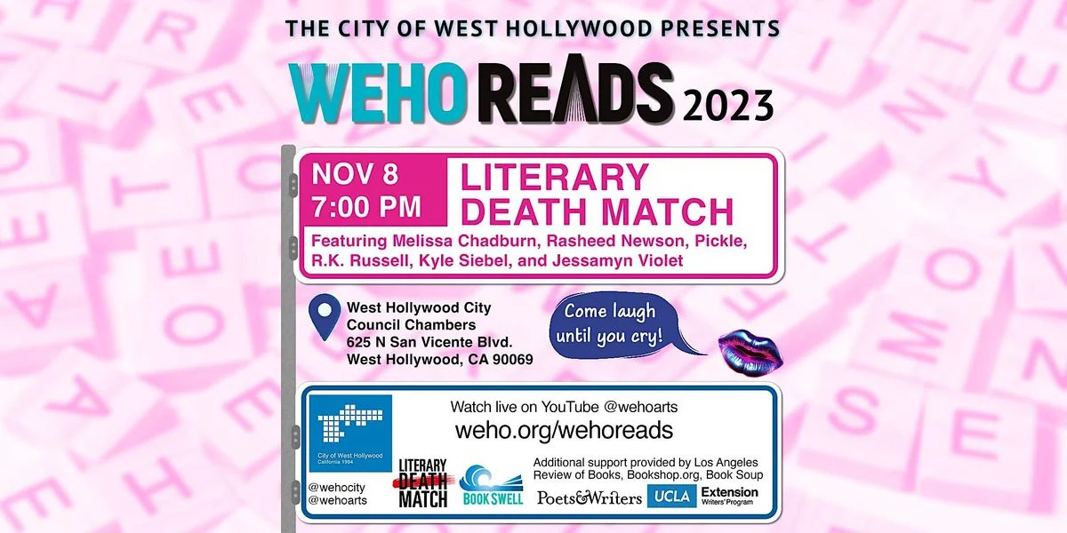 WeHo Reads x Literary Death Match