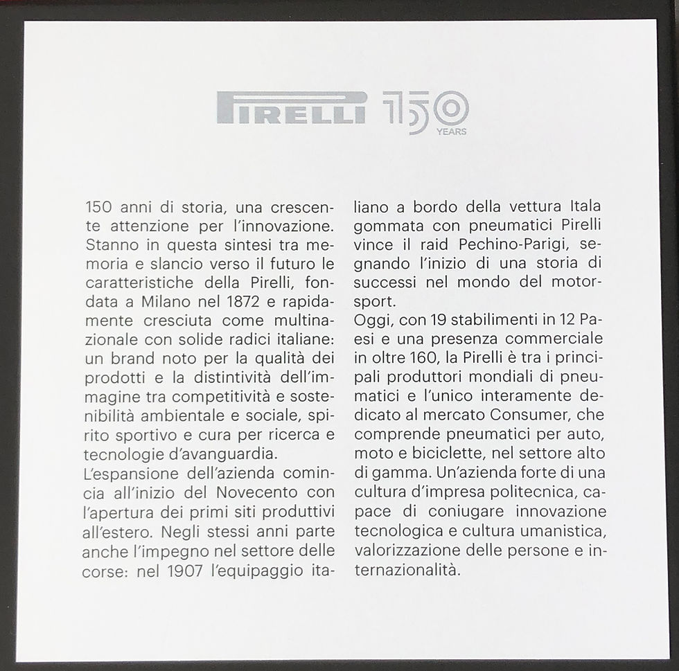 Thumbnail: ITALIA - 2022 - PIRELLI