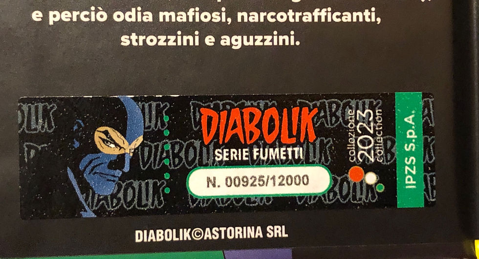 Thumbnail: ITALIA - 2023 - DIABOLIK