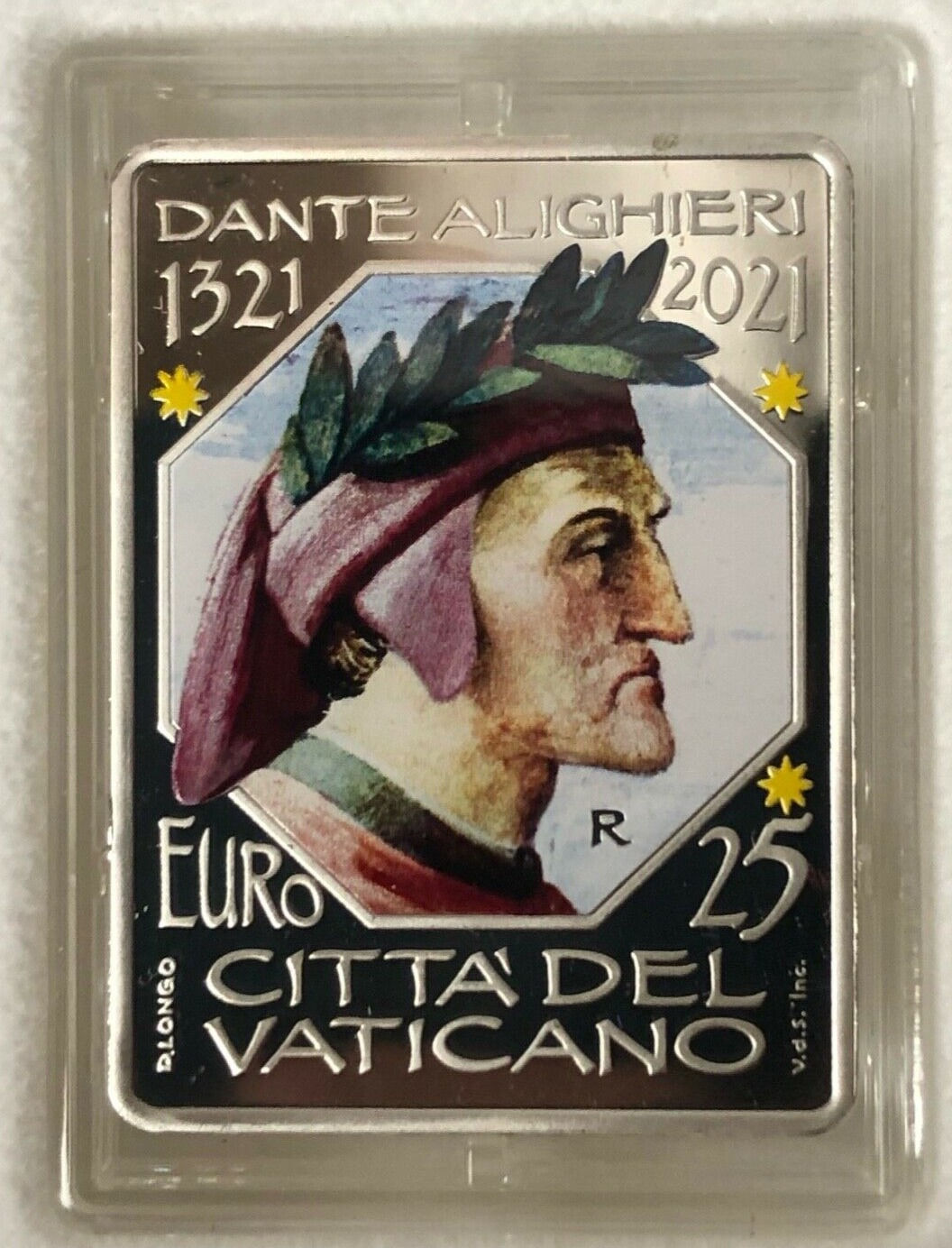 VATICANO - 2021 - DANTE ALIGHIERI