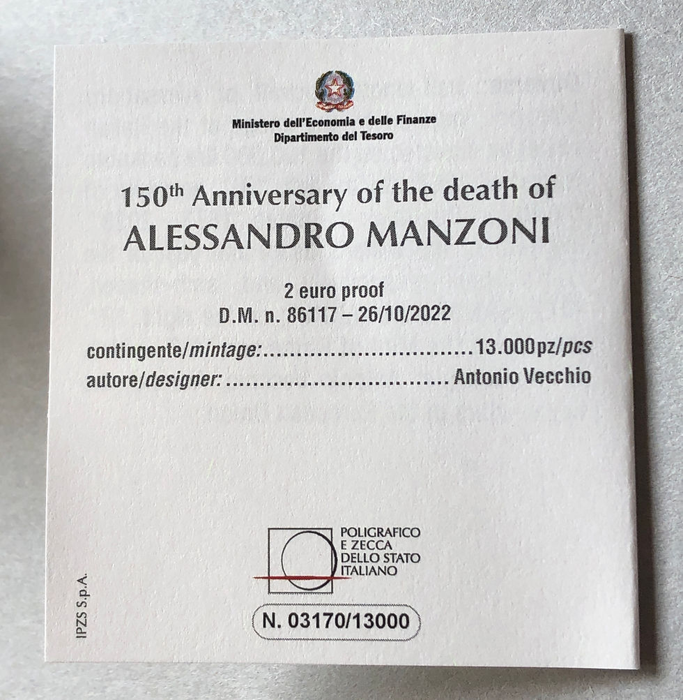 Thumbnail: ITALIA - 2023 - MANZONI