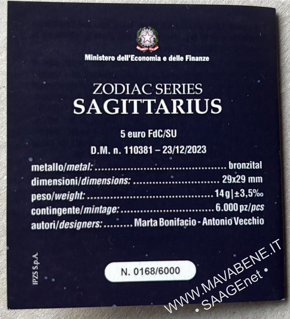 Thumbnail: ITALIA - 2024 - SAGITTARIO