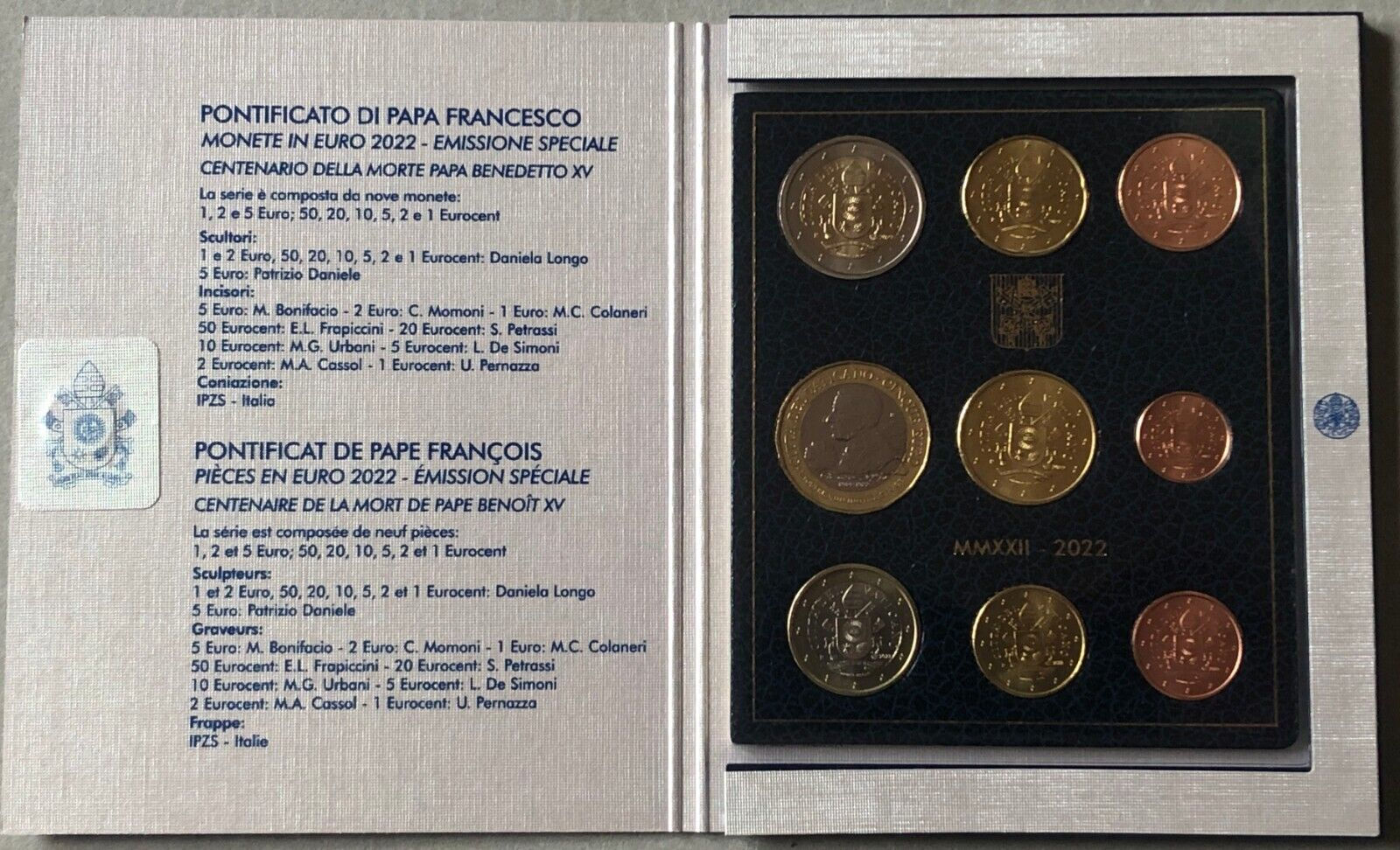 VATICANO - 2022 - SERIE DIVISIONALE