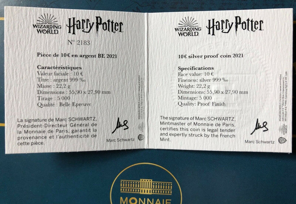 Thumbnail: FRANCIA - 2021 - HARRY POTTER HEDWIG