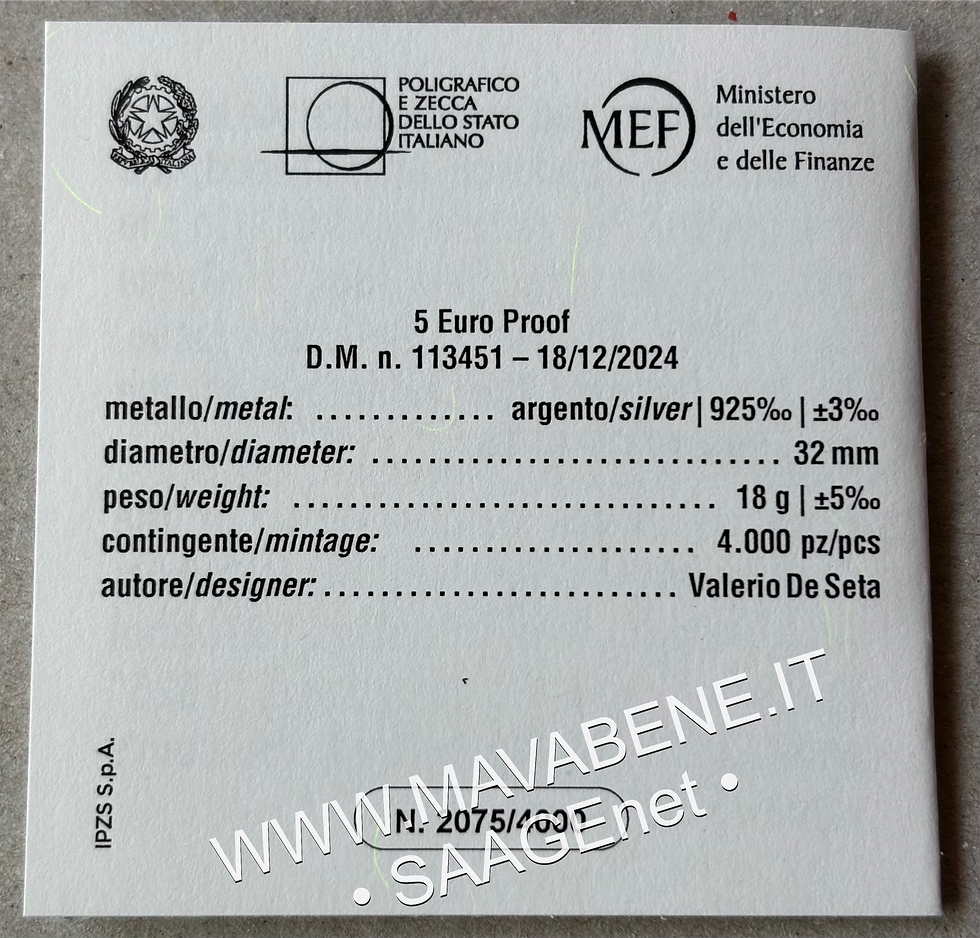 Miniatura: ITALIA - 2025 - SPADOLINI