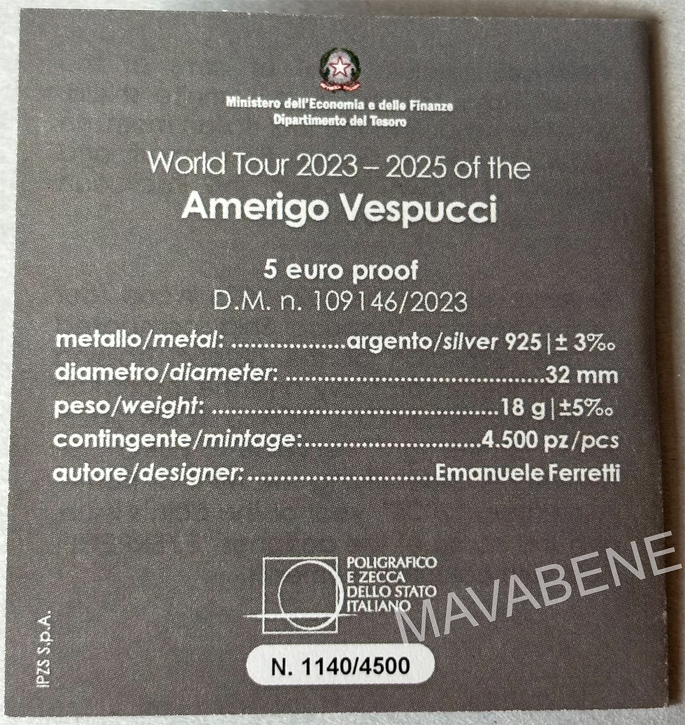 Miniatura: ITALIA - 2024 - VESPUCCI