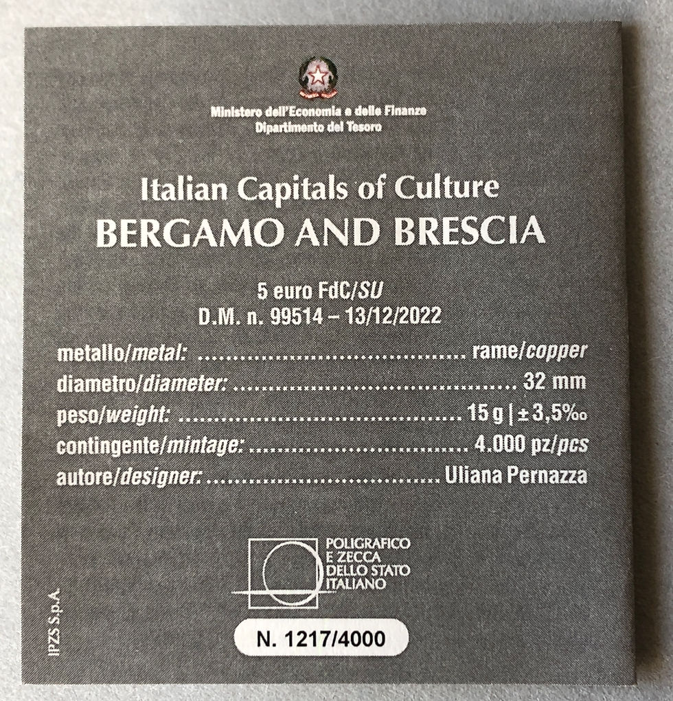 Miniatura: ITALIA - 2023 - BERGAMO & BRESCIA