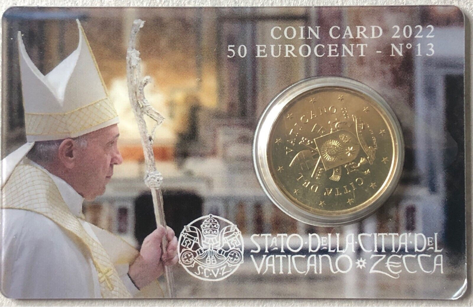 VATICANO - 2022 - COINCARD