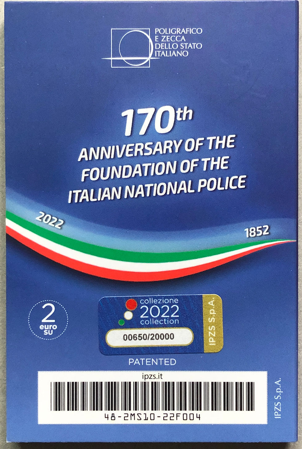 Miniatura: ITALIA - 2022 - POLIZIA