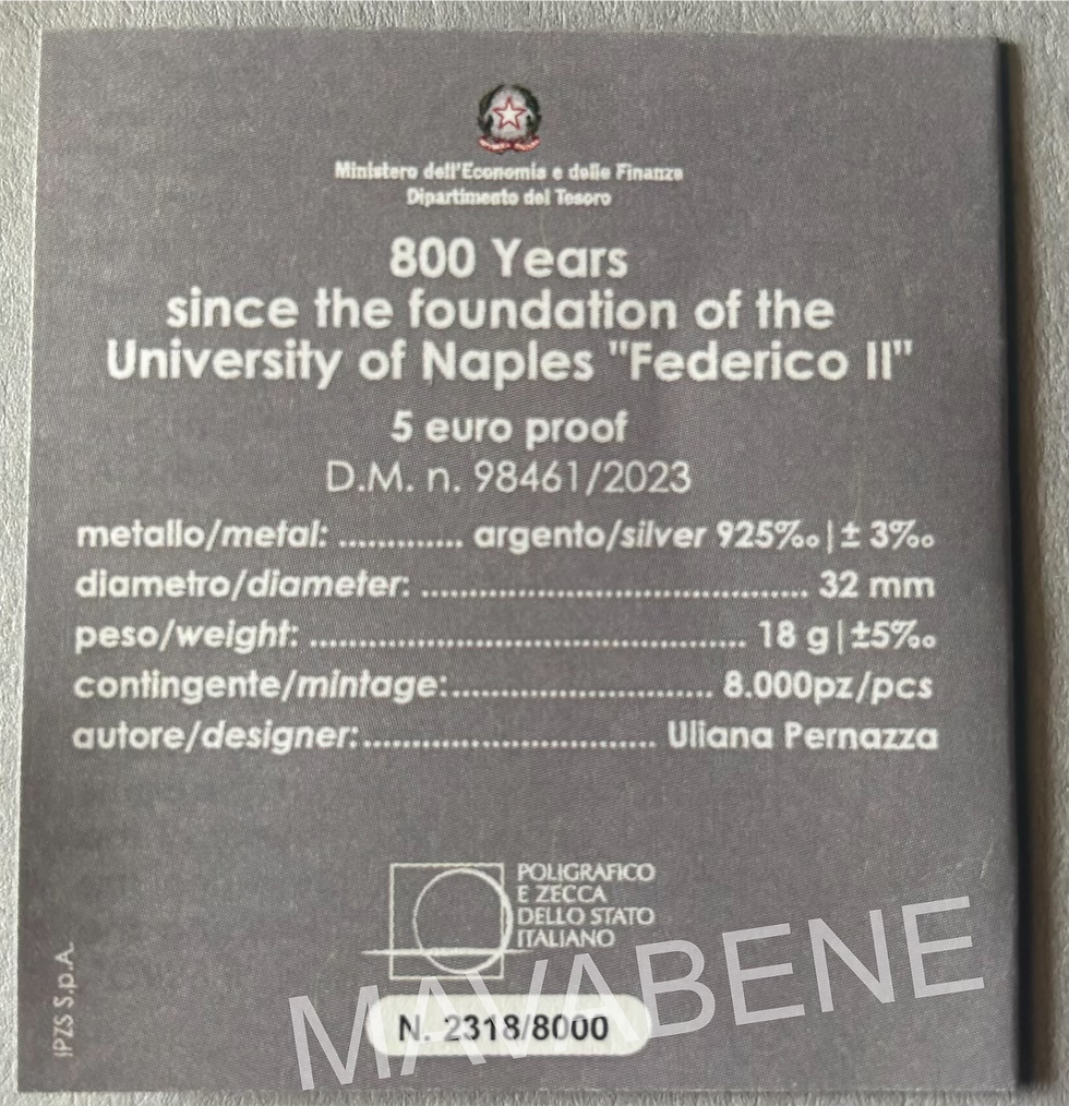 Miniatura: ITALIA - 2024 - UNIVERSITA' DI NAPOLI