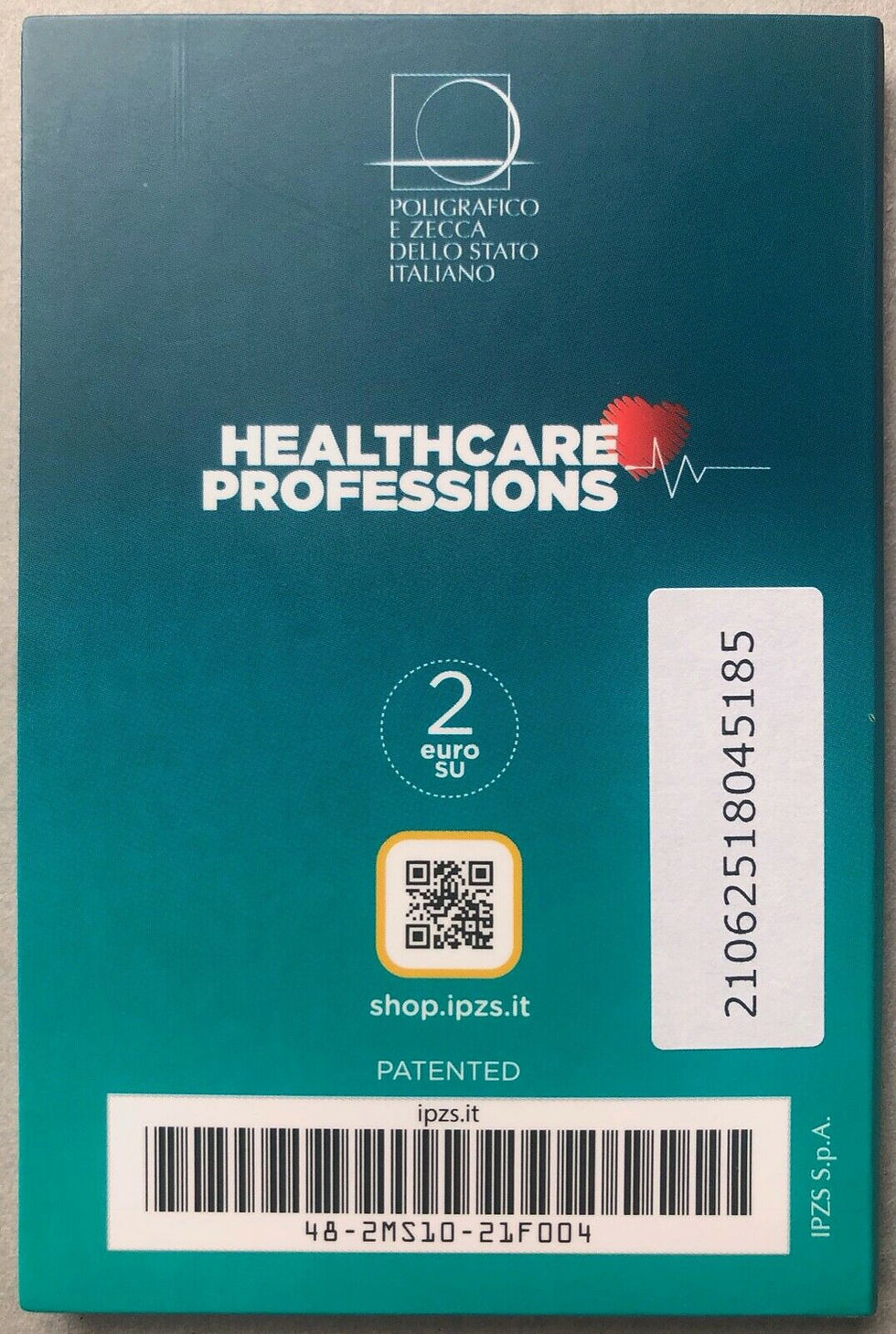 Miniatura: ITALIA - 2021 - PROFESSIONI SANITARIE