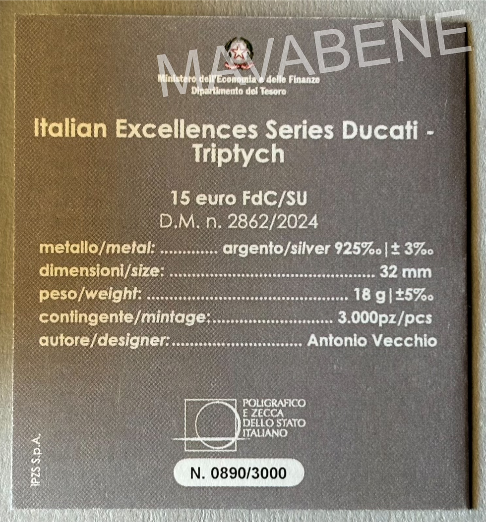Miniatura: ITALIA - 2024 - DUCATI TRITTICO