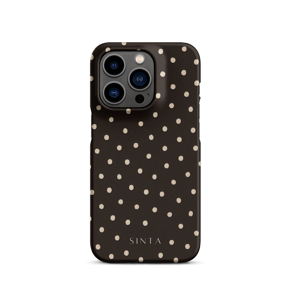 Thumbnail: SINTA polka dot case (BROWN)