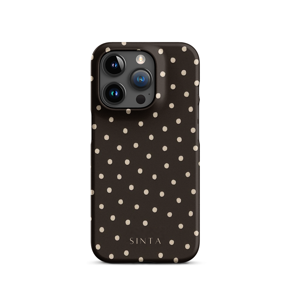 Thumbnail: SINTA polka dot case (BROWN)