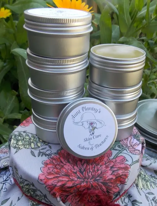 Herbal skin care cream, salve