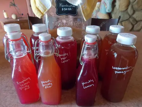 Flavoring kombucha