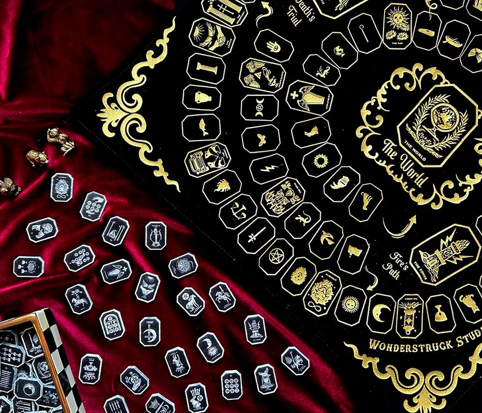 Thumbnail: Pearlescent Tarot Charms & Quest (PRE-ORDER)