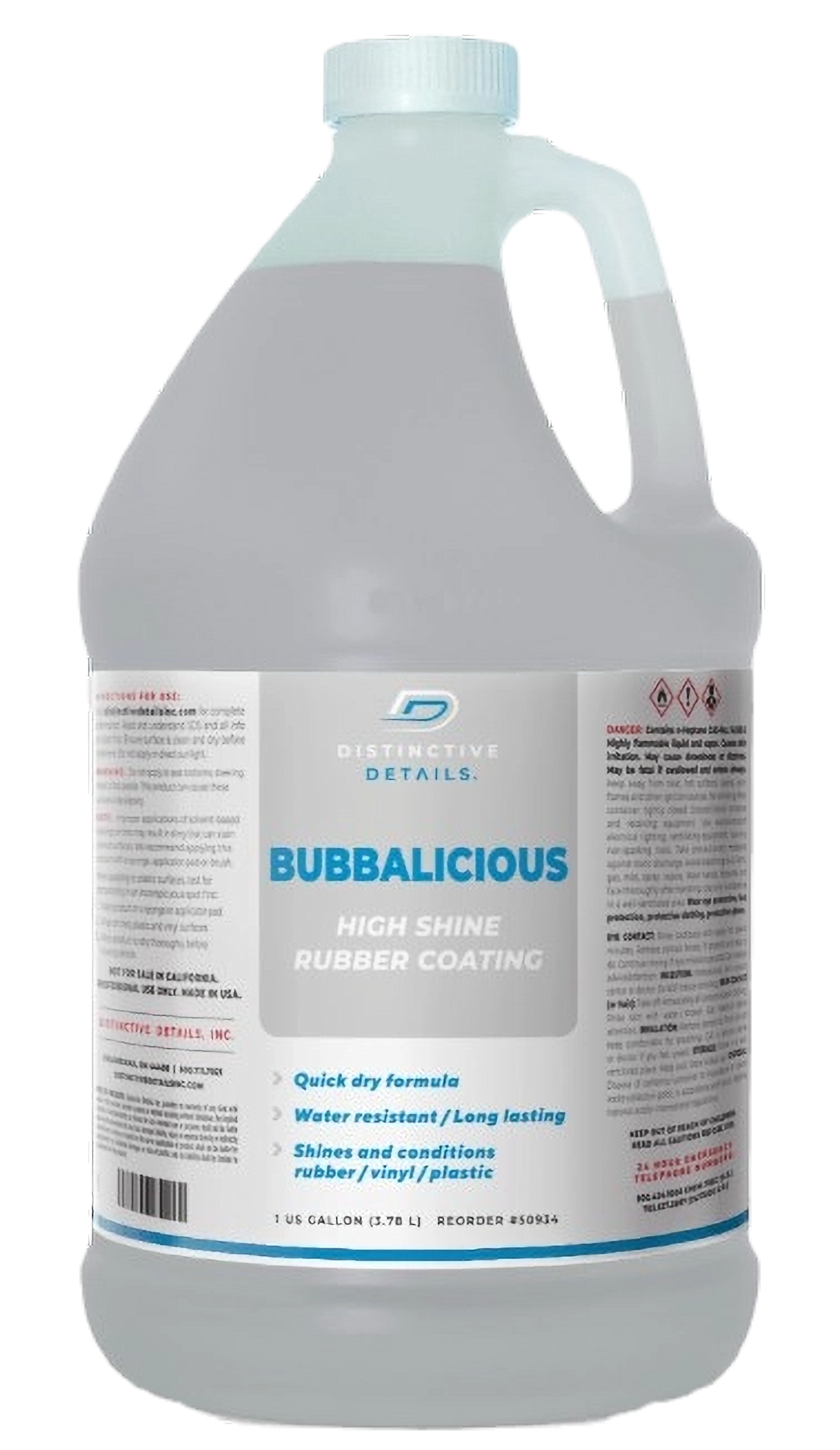 BUBBALICIOUS High Shine Rubber Coating