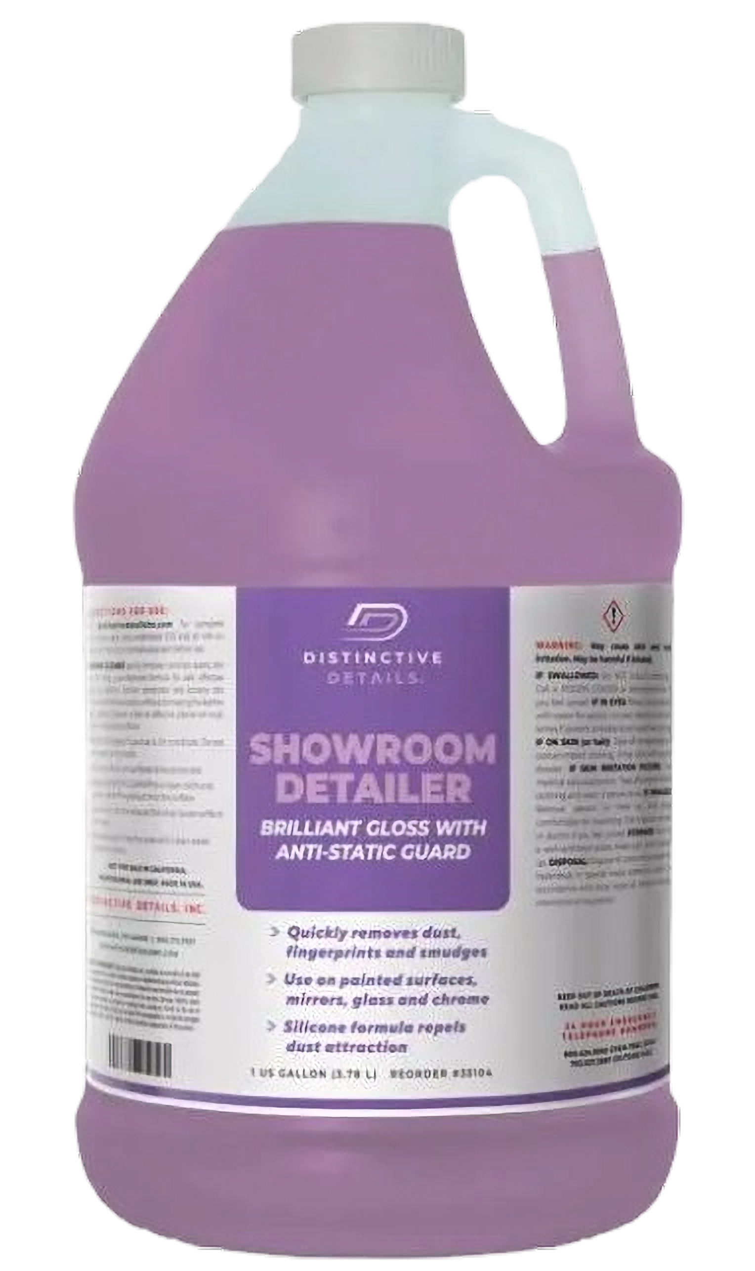 SHOWROOM DETAILER Brilliant Gloss with Anti-Static Guard