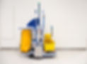 Cleaning tools cart wait for cleaning.Bu