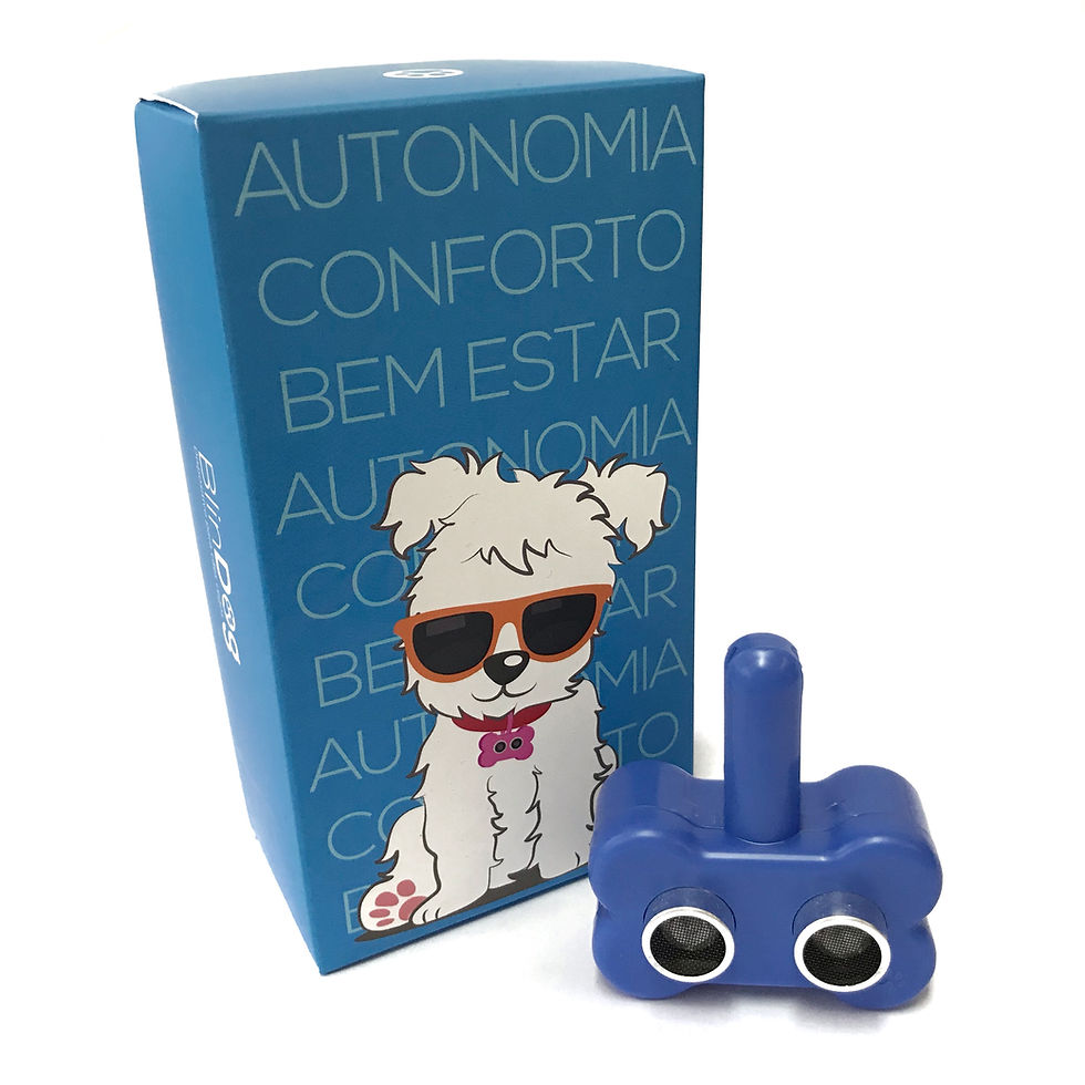 Thumbnail: Collar For Blind Dogs - Red