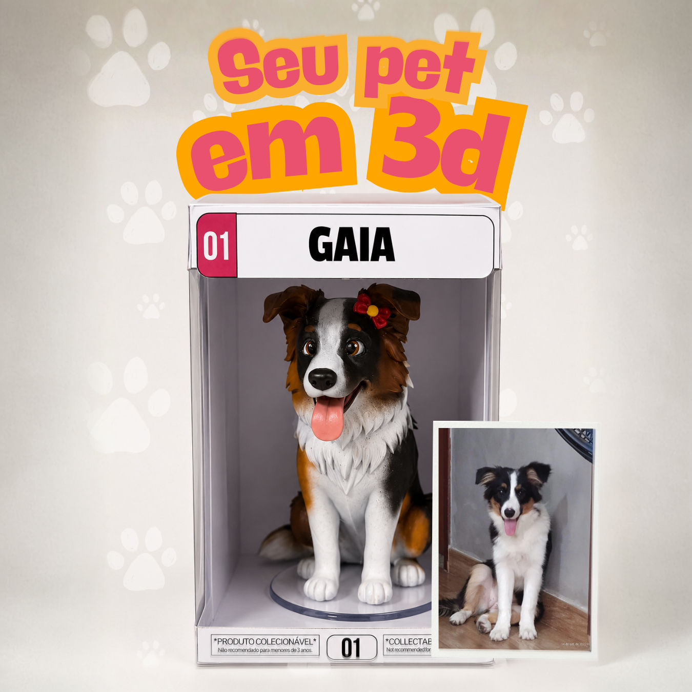 Seu Pet em 3D