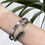 Miniatura: Pulsera Bali Spheres Abierta - Plata 925