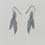 Miniatura: Pendientes Plumas - Plata 925