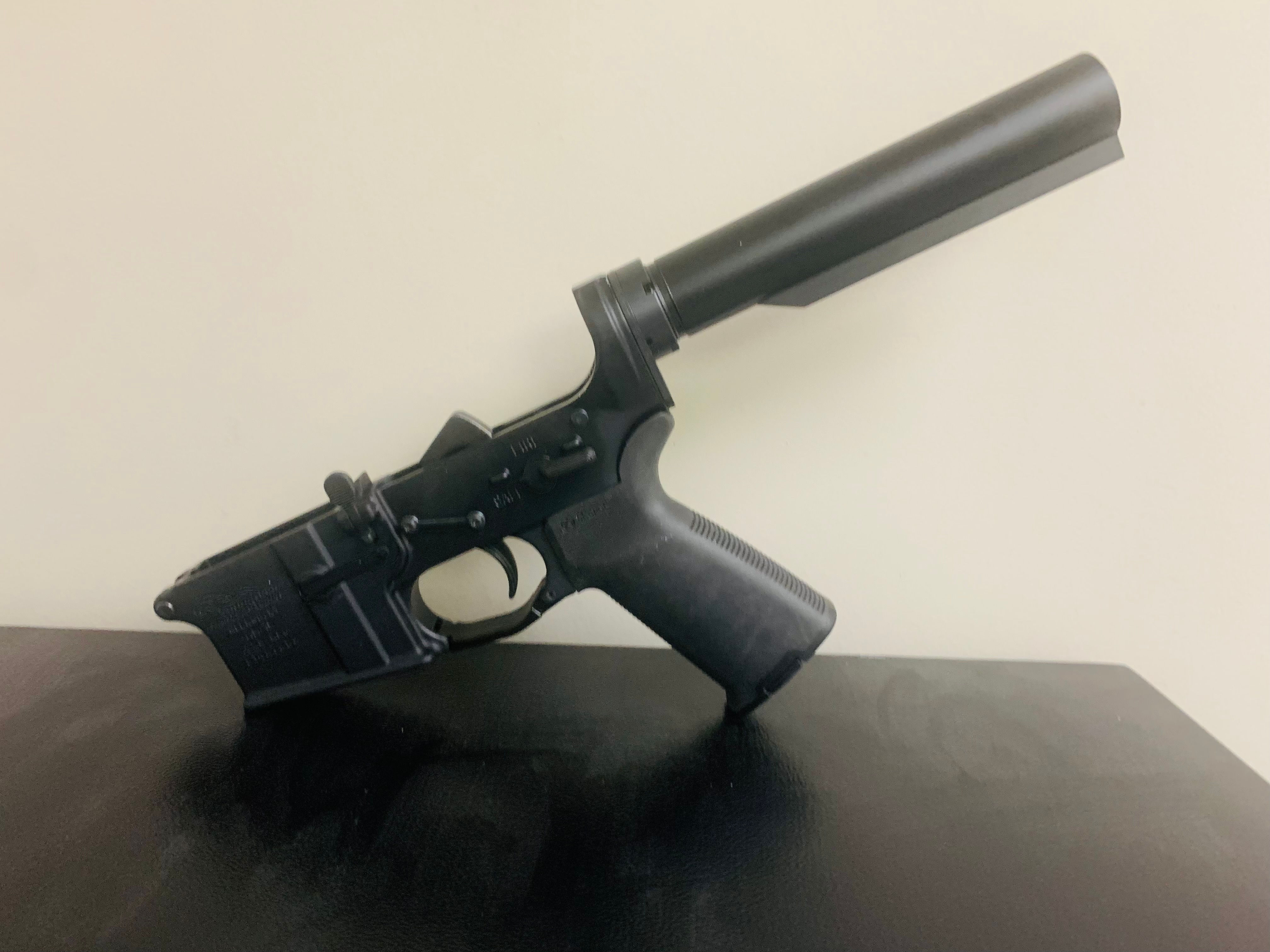 AR-15 Complete Lower Receiver - Anderson Manufacturing with Horse Logo