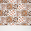 Thumbnail: Stevie Howell - Tunisian Tile Burnt Orange Fabric