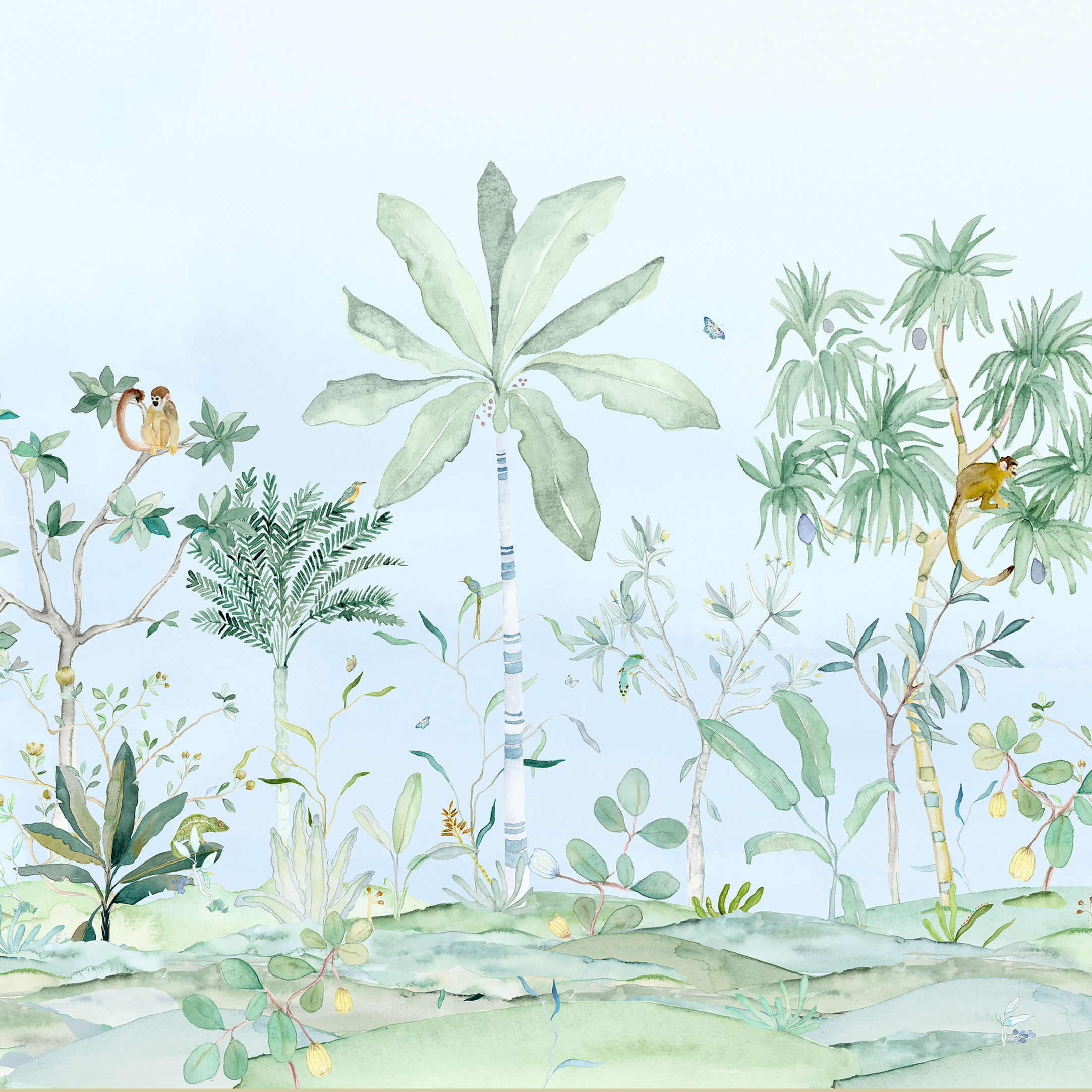 Kariokas - Ubatuba - Blue Wallpaper