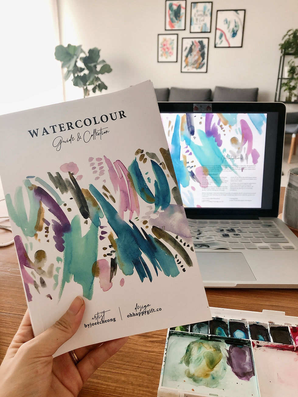 Thumbnail: Watercolour e-book