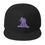 Thumbnail: Womankind Purple Snapback Hat