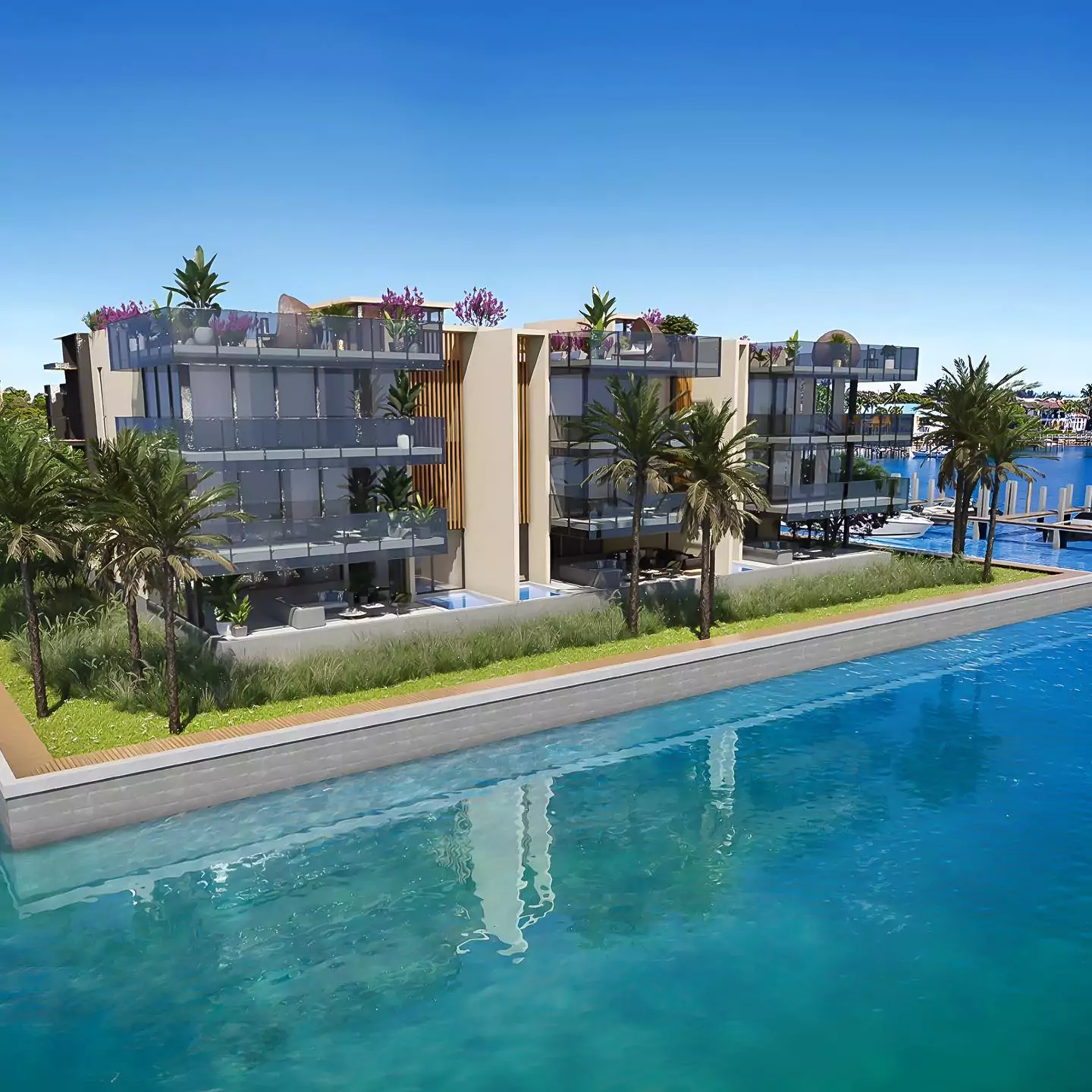 Boutique waterfront community Forté Luxe breaks ground today, expecting March 2025 completion