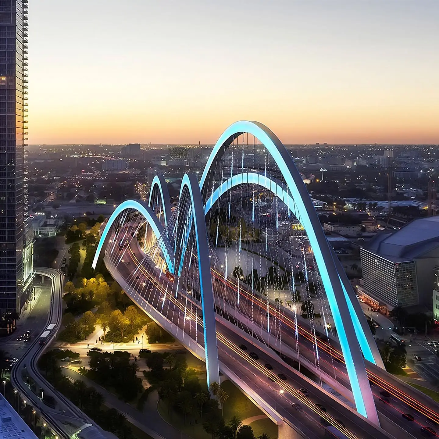 Miami's New Signature Bridge expected for 2026 Completion