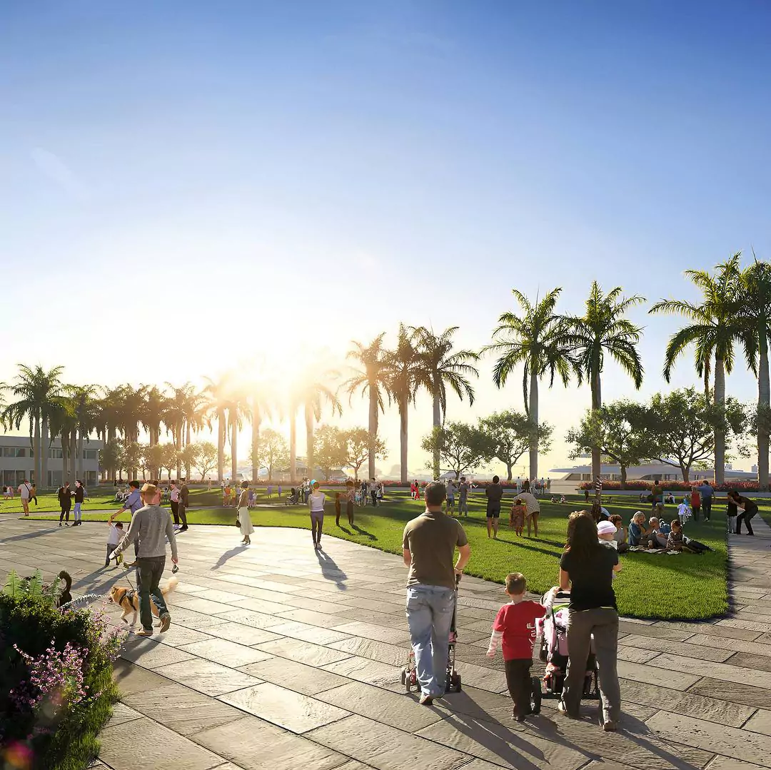Bahia Mar, mixed-use space, to transform waterfront area with four new towers and mega yacht marina