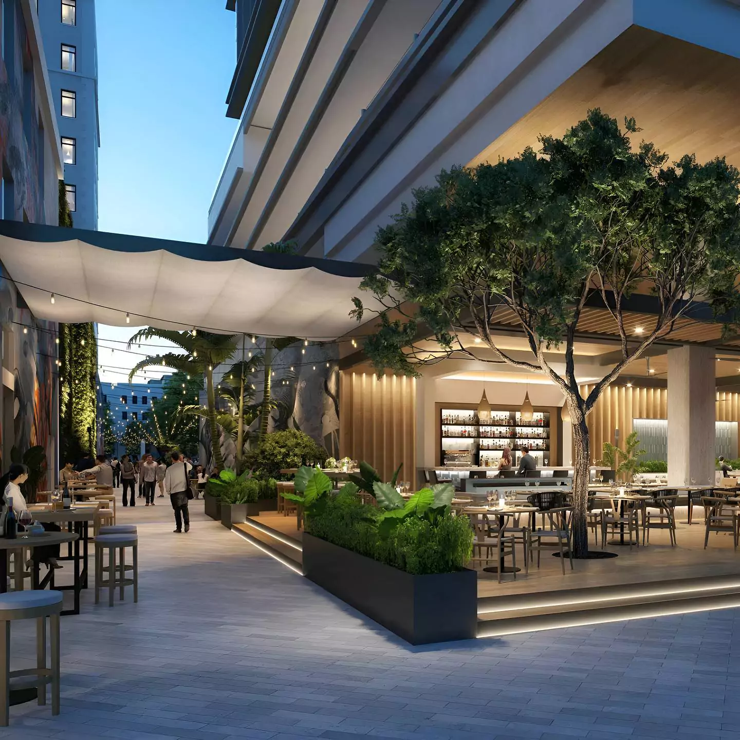 Banyan & Olive complete phase one redevelopment of 111 Olive, 300 Banyan opening early 2024