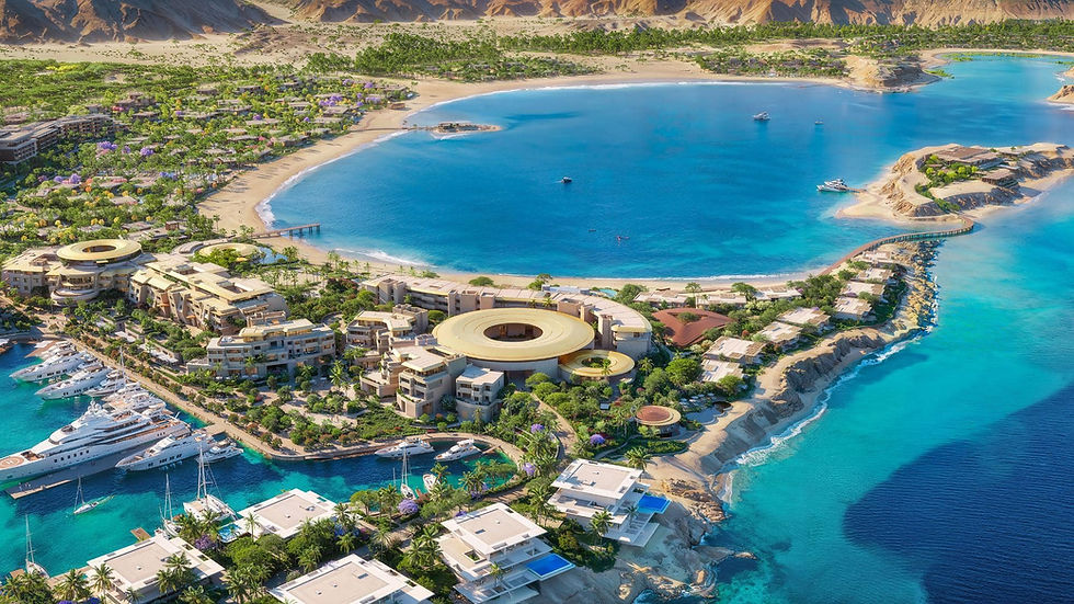 Nammos Resort AMAALA set within the Triple Bay Development aiming for 2025 completion