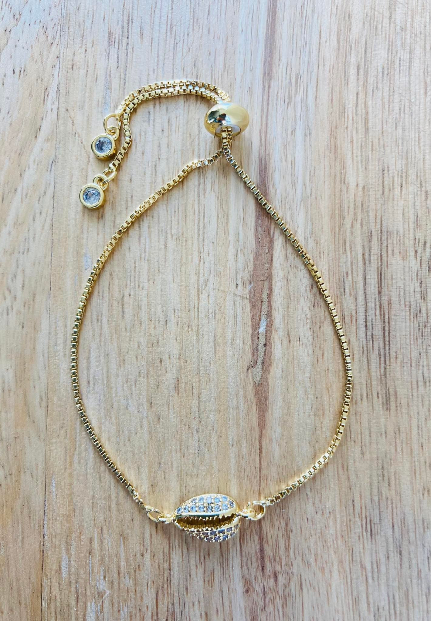 Armband met schelp