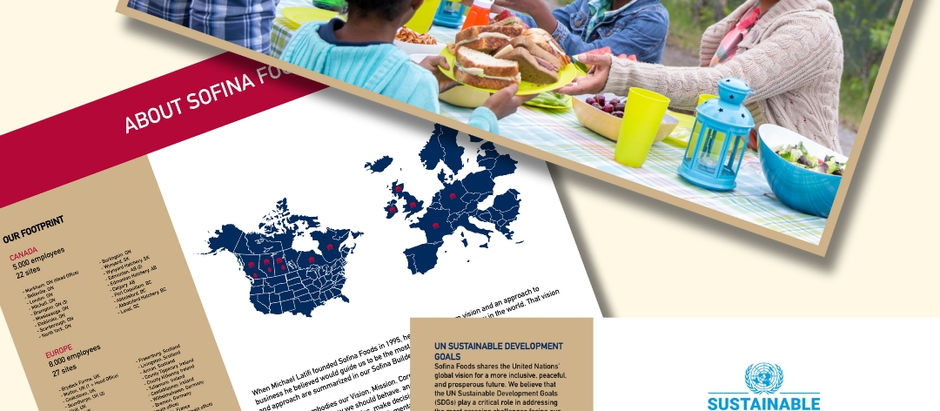 Client case study: designing an esg impact report for a leading protein provider