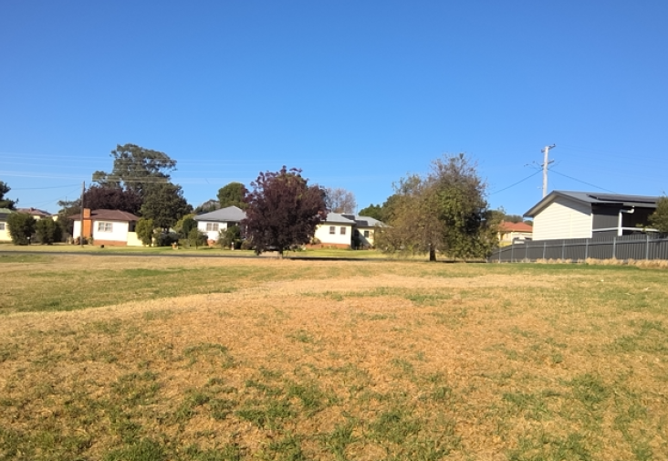 Land in Junee we did a private first mortgage against 60%
