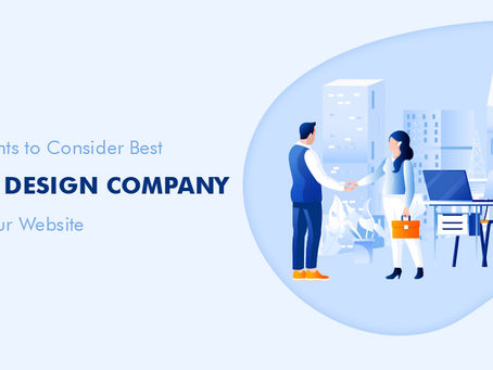 Elements to consider best web design company for your website