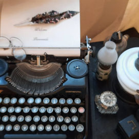 The old typewriter